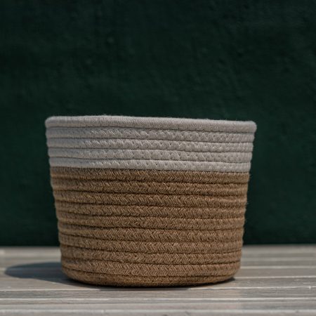 Woven Basket Pot
