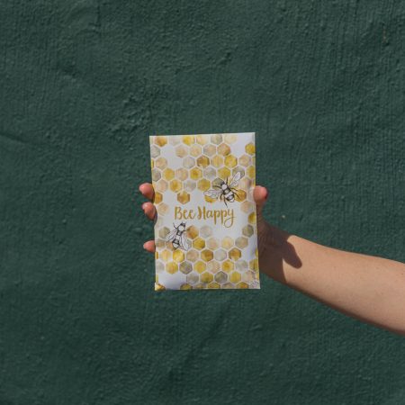 Bee Happy Large Sachet, Cashmere Kiss