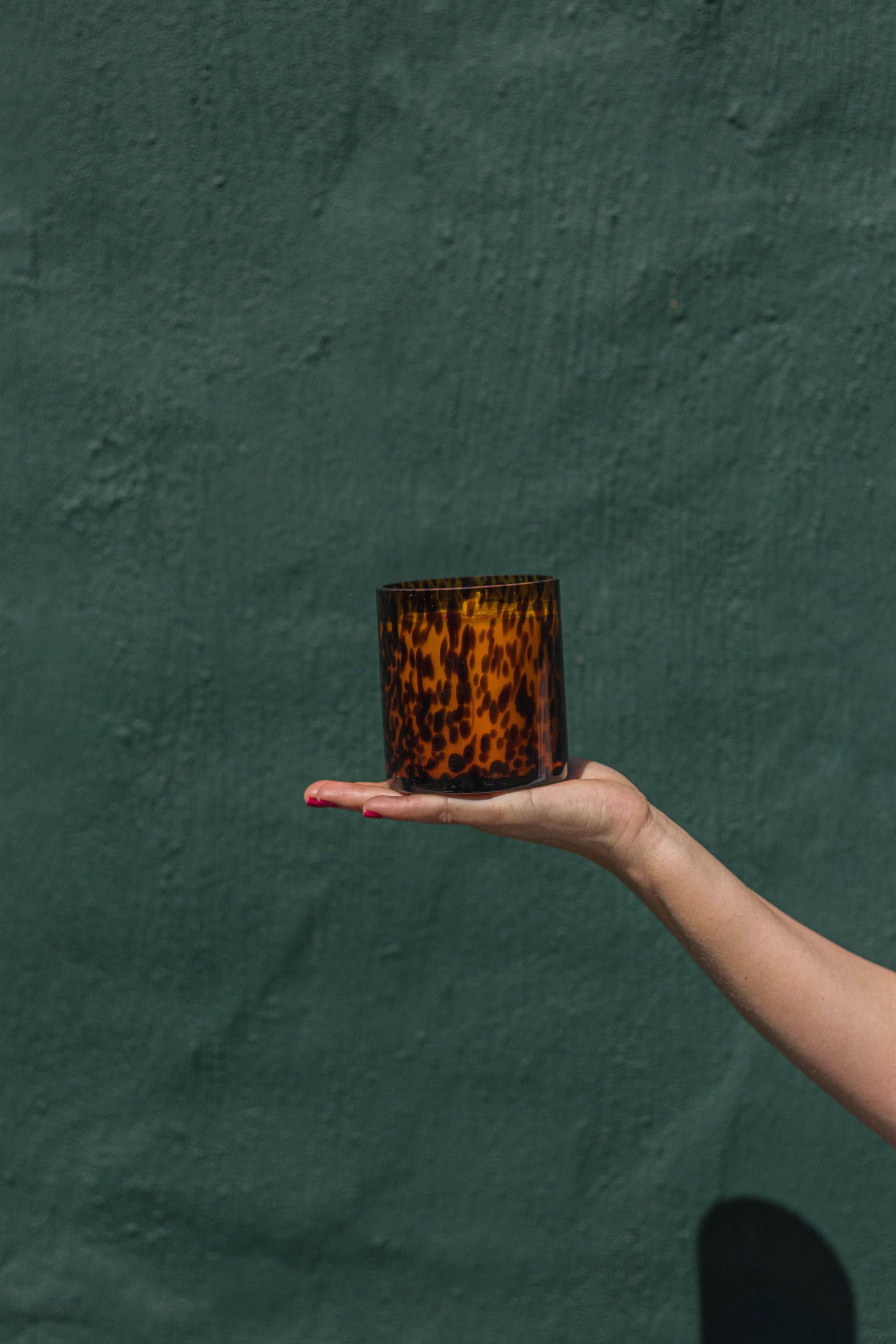 Cheetah Print Votiovo Candle