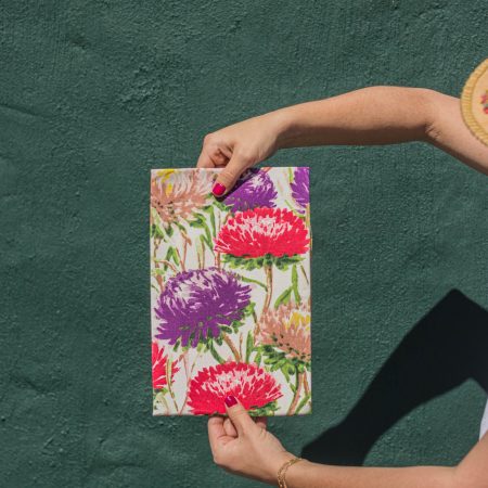 Tea Towels - Colourful Protea