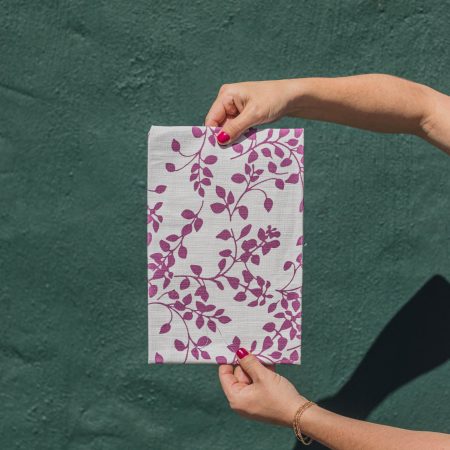 Tea Towels - Leaves Pattern